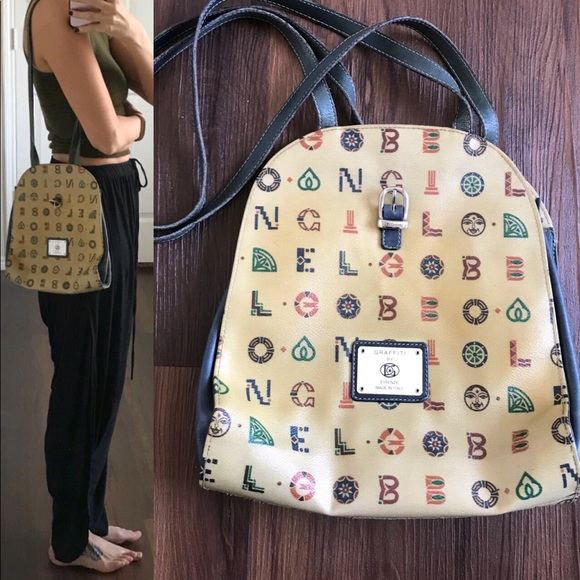 Firenze Handbags - Del Gobbo By Firenze 100% leather multicolor bag